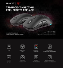 Load image into Gallery viewer, Havit Gamenote MS963WB Tri-Mode Gaming Mouse
