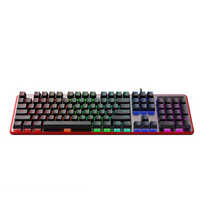 Load image into Gallery viewer, Havit KB870L GAMENOTE Mechanical Gaming Keyboard – Black/Red
