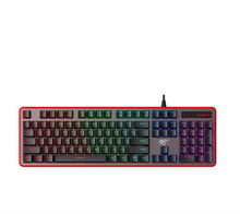 Load image into Gallery viewer, Havit KB870L GAMENOTE Mechanical Gaming Keyboard – Black/Red
