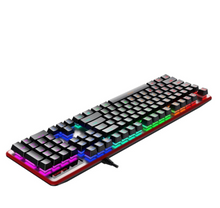 Load image into Gallery viewer, Havit KB870L GAMENOTE Mechanical Gaming Keyboard – Black/Red

