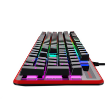 Load image into Gallery viewer, Havit KB870L GAMENOTE Mechanical Gaming Keyboard – Black/Red
