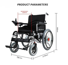 Load image into Gallery viewer, MOFICNO Electric Wheelchair Heavy Duty Foldable Electric Wheelchair With wide seat
