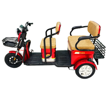تحميل الصورة إلى عارض المعرض، Electric City Mobility Scooter, 3-Wheel Design, Dual Seater Dual brake 48V 20Ah
