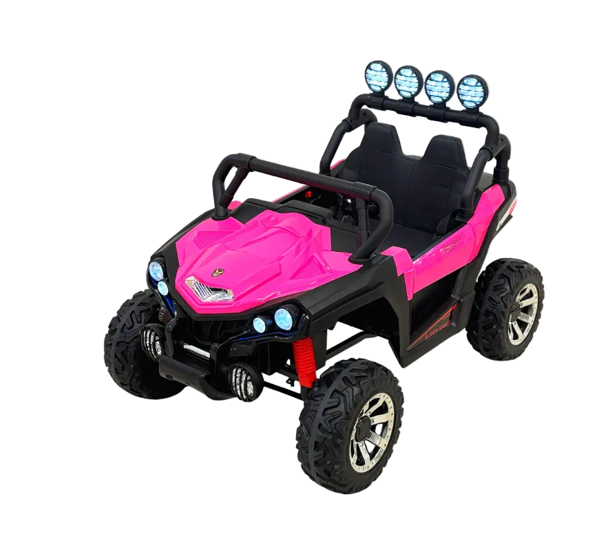 Kids Electric Ride-On UTV, Blue and Black Age 3-8 years