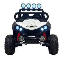 تحميل الصورة إلى عارض المعرض، Kids Electric Ride-On UTV, Blue and Black Age 3-8 years
