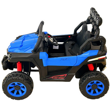 تحميل الصورة إلى عارض المعرض، Kids Electric Ride-On UTV, Blue and Black Age 3-8 years
