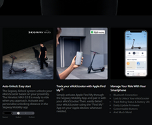 Load image into Gallery viewer, Ninebot -Ninebot kickscooter Max G3 Electric scooter  Black
