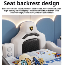 تحميل الصورة إلى عارض المعرض، Children's Bed Car Style Bed 120cm twin
