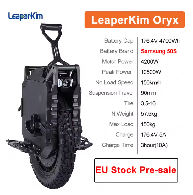 LeaperKim Oryx Electric Unicycle