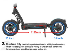 تحميل الصورة إلى عارض المعرض، Dualtron City Electric Scooter 60V 25Ah 4000W
