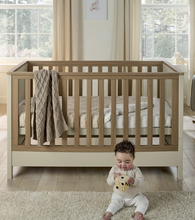 Load image into Gallery viewer, Harwell - Cashmere 2 Piece Cotbed Set with Wardrobe Combo set
