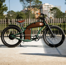 Load image into Gallery viewer, Rayvolt Cruzer M Electric Bicycle Vintage Luxury Modern
