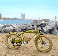 Load image into Gallery viewer, Rayvolt Beachin Luxury Vintage Electric Bicycle Smart lock
