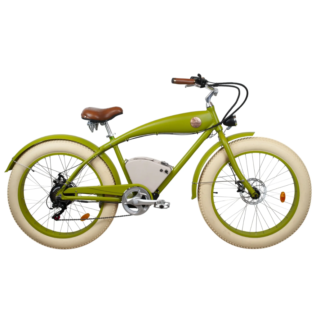 Rayvolt Beachin Luxury Vintage Electric Bicycle Smart lock