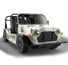 Load image into Gallery viewer, Classic Car Electric Mini Moke Jeep 72V 4 Seater Sightseeing Bus Golf Cart
