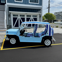 Load image into Gallery viewer, Classic Car Electric Mini Moke Jeep 72V 4 Seater Sightseeing Bus Golf Cart
