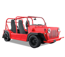 Load image into Gallery viewer, Classic Car Electric Mini Moke Jeep 72V 4 Seater Sightseeing Bus Golf Cart

