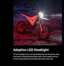 Load image into Gallery viewer, Y-VOLT Surge V Electric Dirt Bike – 35 kW Peak, 97.2V 45Ah
