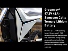 Load image into Gallery viewer, Y-VOLT Surge V Electric Dirt Bike – 35 kW Peak, 97.2V 45Ah
