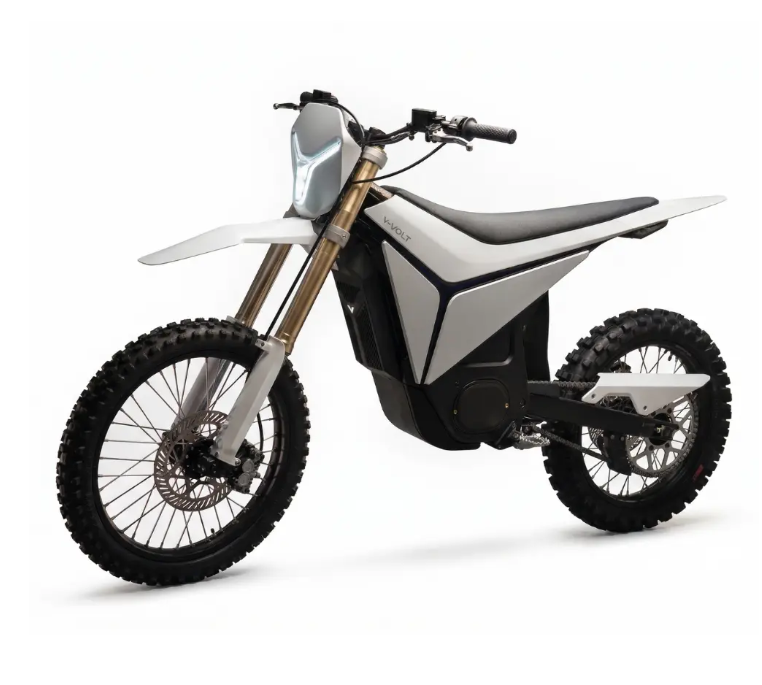 Y-VOLT Surge V Electric Dirt Bike – 35 kW Peak, 97.2V 45Ah