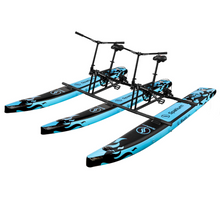 تحميل الصورة إلى عارض المعرض، Inflatable 2-Person Water Bike – Pedal Boat for UAE Waterfronts
