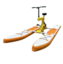 Load image into Gallery viewer, Floating Inflatable Hydro Waterbike Water Bicycle Bike Pedal Boats Floating Bicycle
