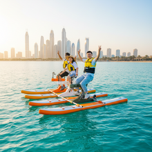 Load image into Gallery viewer, Floating Inflatable Hydro Waterbike Water Bicycle Bike Pedal Boats Floating Bicycle
