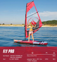 Load image into Gallery viewer, Inflatable Windsurf Board – Premium Drop Stitch Sailboard
