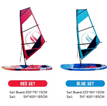 Load image into Gallery viewer, Inflatable Windsurf Board – Premium Drop Stitch Sailboard
