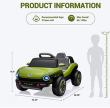 Load image into Gallery viewer, Kids Volkswagen Licensed E-Buggy Ride-On Car - 12V Age 1-5 Years
