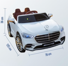 Load image into Gallery viewer, Electric Kids Ride on Mercedes Car 12v High-Level New Licensed Rider for Kids Age 1-5Years
