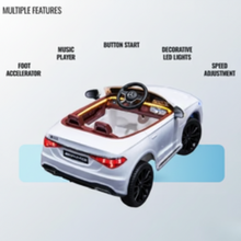 Load image into Gallery viewer, Electric Kids Ride on Mercedes Car 12v High-Level New Licensed Rider for Kids Age 1-5Years
