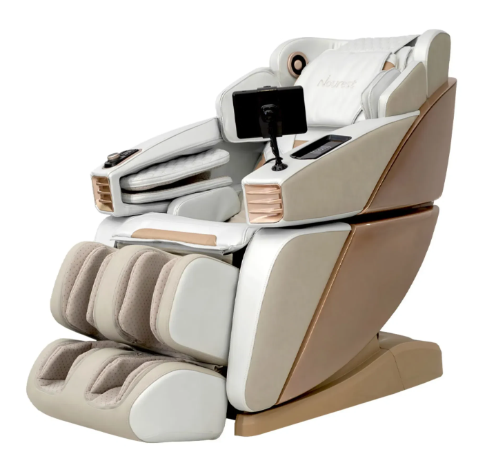 Nourest Ark Full Body Intelligent Massage Chair, Golden Grey