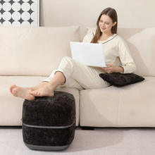 Load image into Gallery viewer, Nourest 3-in-1 Comfort F1 Foot Massager + Ottoman, Black
