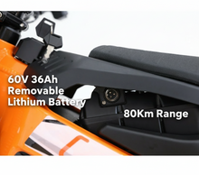 Load image into Gallery viewer, New 2026 Kugoo Wish 04 Electric Bike 60V 36Ah 3700W
