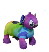 Load image into Gallery viewer, Dinosaur Plush Electric Ride-On Scooter for Kids (Coin Operated) For kids Play Areas &amp; Events

