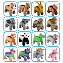 Load image into Gallery viewer, Dinosaur Plush Electric Ride-On Scooter for Kids (Coin Operated) For kids Play Areas &amp; Events
