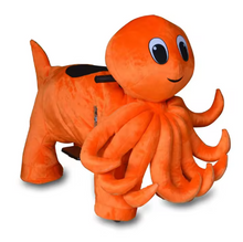 Load image into Gallery viewer, Dinosaur Plush Electric Ride-On Scooter for Kids (Coin Operated) For kids Play Areas &amp; Events
