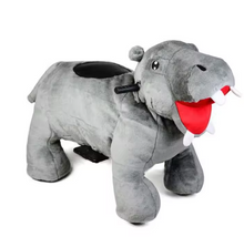 Load image into Gallery viewer, Dinosaur Plush Electric Ride-On Scooter for Kids (Coin Operated) For kids Play Areas &amp; Events
