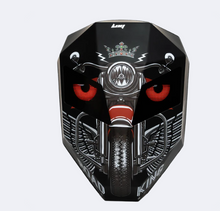 تحميل الصورة إلى عارض المعرض، Iron Man Crown LED Display Smart Backpack – Ultimate Rider Visibility &amp; Style

