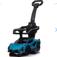 تحميل الصورة إلى عارض المعرض، Lamborghini 3-in-1 Ride-On Push Car (Age 1–5 Years)

