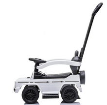 تحميل الصورة إلى عارض المعرض، Mercedes G-Wagon 3-in-1 Push Ride-On Car (18 Months+) – White
