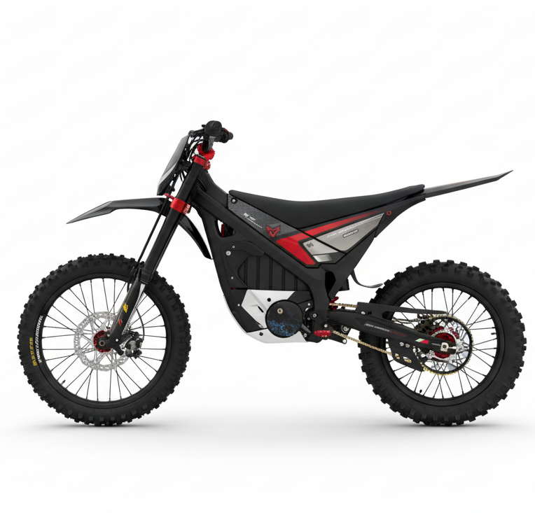 Arctic Leopard EX 800 Electric Dirt Bike 72V 75Ah 25Kw with 220km Range 100kmh Speed