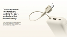Load image into Gallery viewer, Xiaomi Power Bank 20,000mAh  with  Integrated Cable 33W
