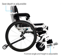 تحميل الصورة إلى عارض المعرض، Leo Standing Wheelchair – The World's Lightest Manual Standing Wheelchair
