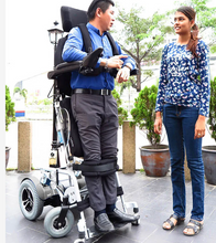 تحميل الصورة إلى عارض المعرض، Phoenix Power Standing Wheelchair – Advanced Mobility &amp; Independence
