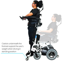 تحميل الصورة إلى عارض المعرض، Phoenix Power Standing Wheelchair – Advanced Mobility &amp; Independence
