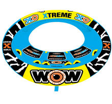 تحميل الصورة إلى عارض المعرض، WOW XO Extreme Towable Tube – 1 to 3 Person Inflatable Water Towable
