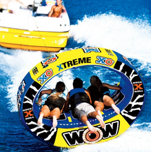 تحميل الصورة إلى عارض المعرض، WOW XO Extreme Towable Tube – 1 to 3 Person Inflatable Water Towable

