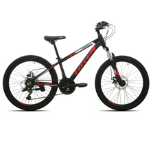 Load image into Gallery viewer, New Sunshine Unisex 24-Inch Mountain Bike – 24-Speed MTB with Front Suspension
